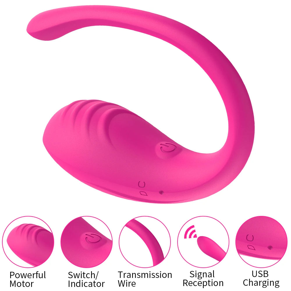 9 Speed APP Controlled Vaginal Vibrator